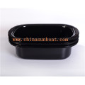 Sunboat Utensilios de cocina / Aparato de cocina Bakeware Enamel Tray Food Plate Bake Plate con cubierta de esmalte